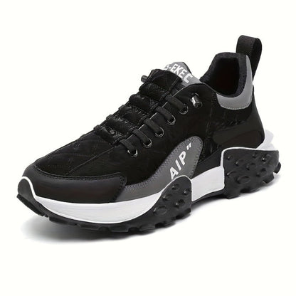 Vandafvisende skridsikre sneakers til mænd med støttende komfort til gåture