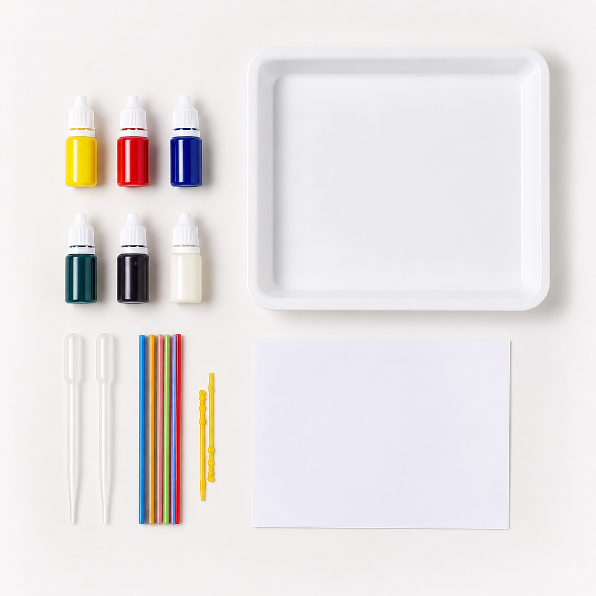 Mess Free Marbling Art Paint Kit for Kids