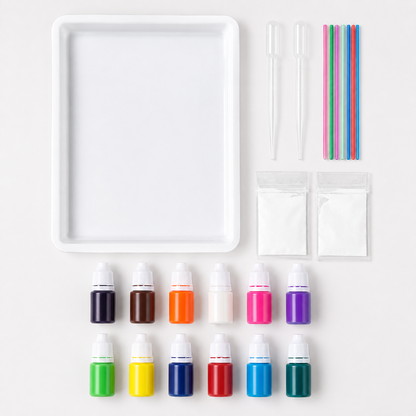 Mess Free Marbling Art Paint Kit for Kids