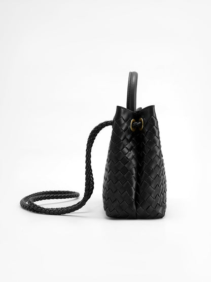 Metal Handle Tote Bag Elegant Lightweight Work Handbag