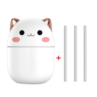 Mini Air Humidifier Night Light Portable Mist Diffuser