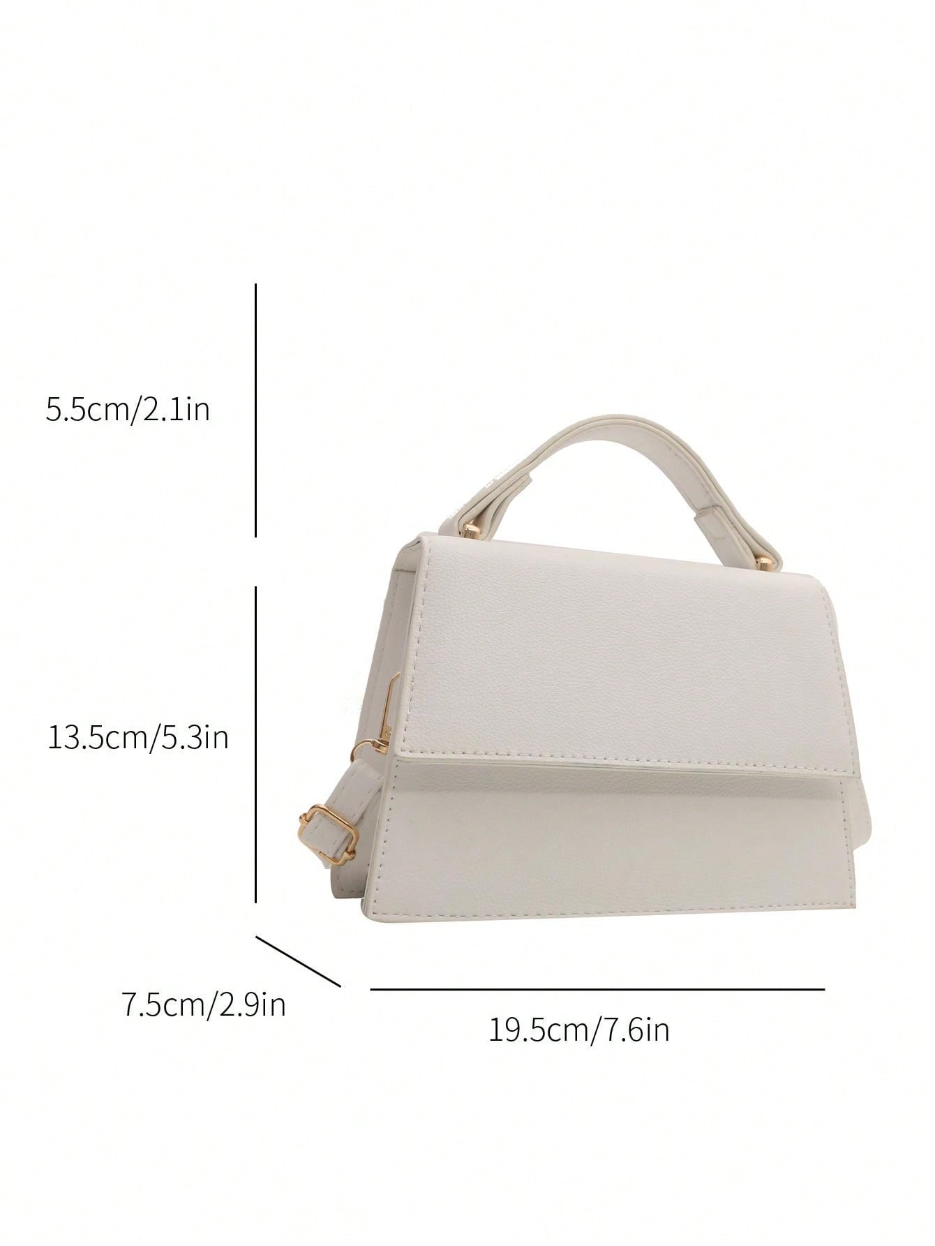 Mini Crossbody Handbag Compact Square Shoulder Bag