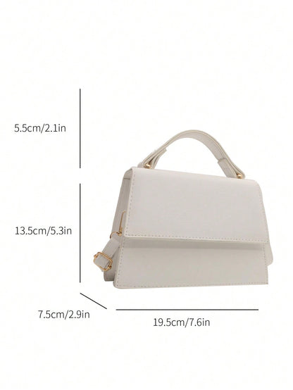 Mini Crossbody Handbag Compact Square Shoulder Bag