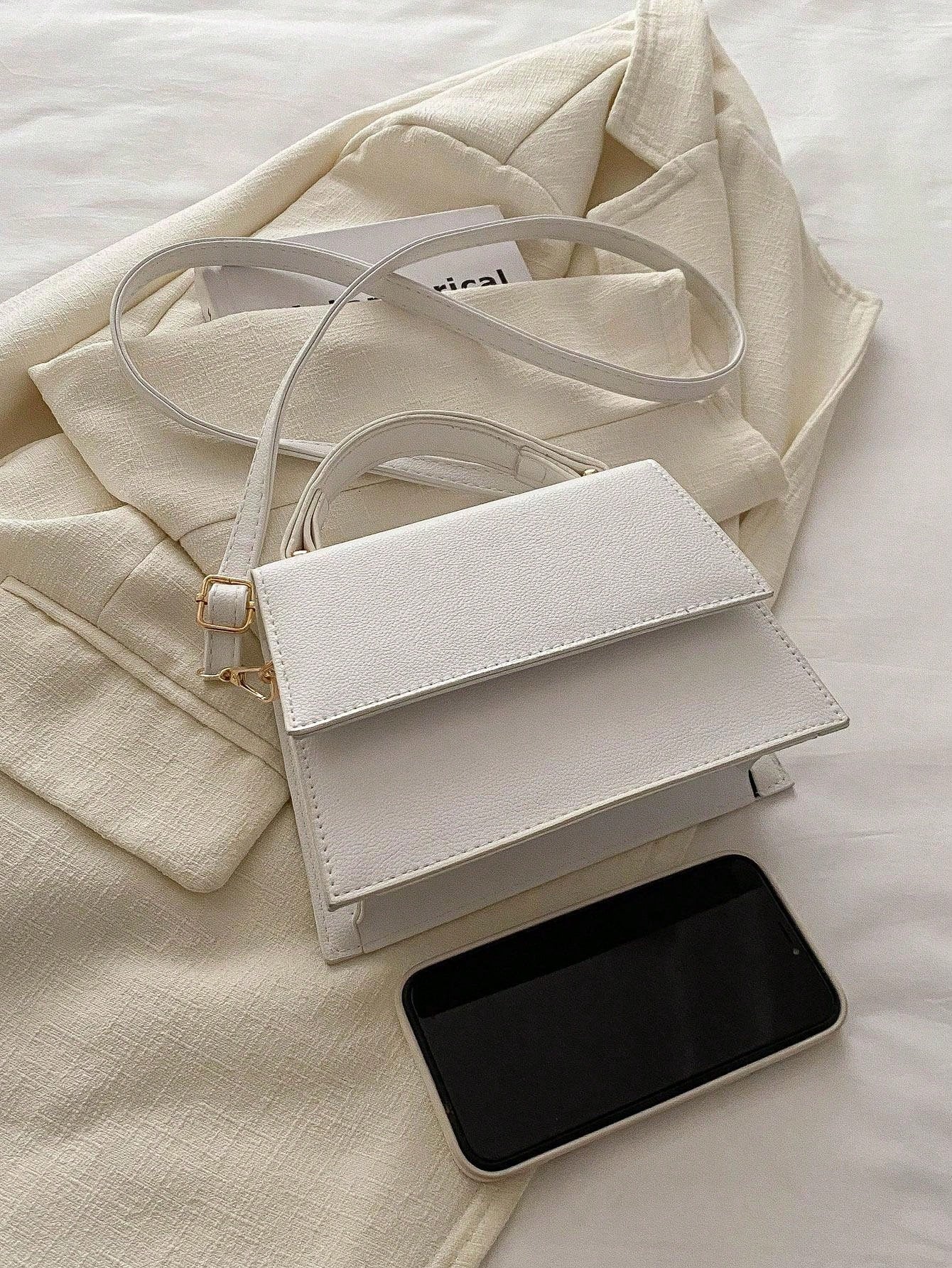 Mini Crossbody Handbag Compact Square Shoulder Bag