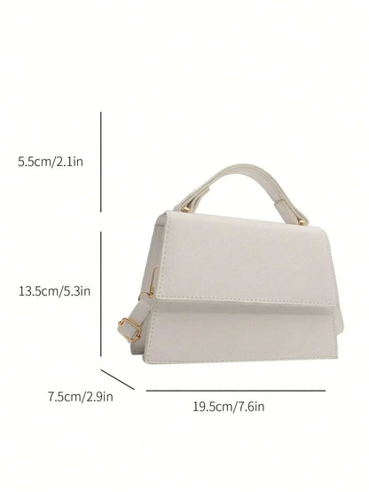 Mini Crossbody Handbag Compact Square Shoulder Bag