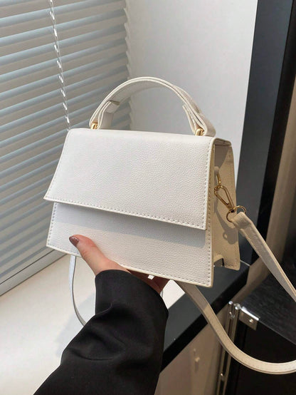 Mini Crossbody Handbag Compact Square Shoulder Bag