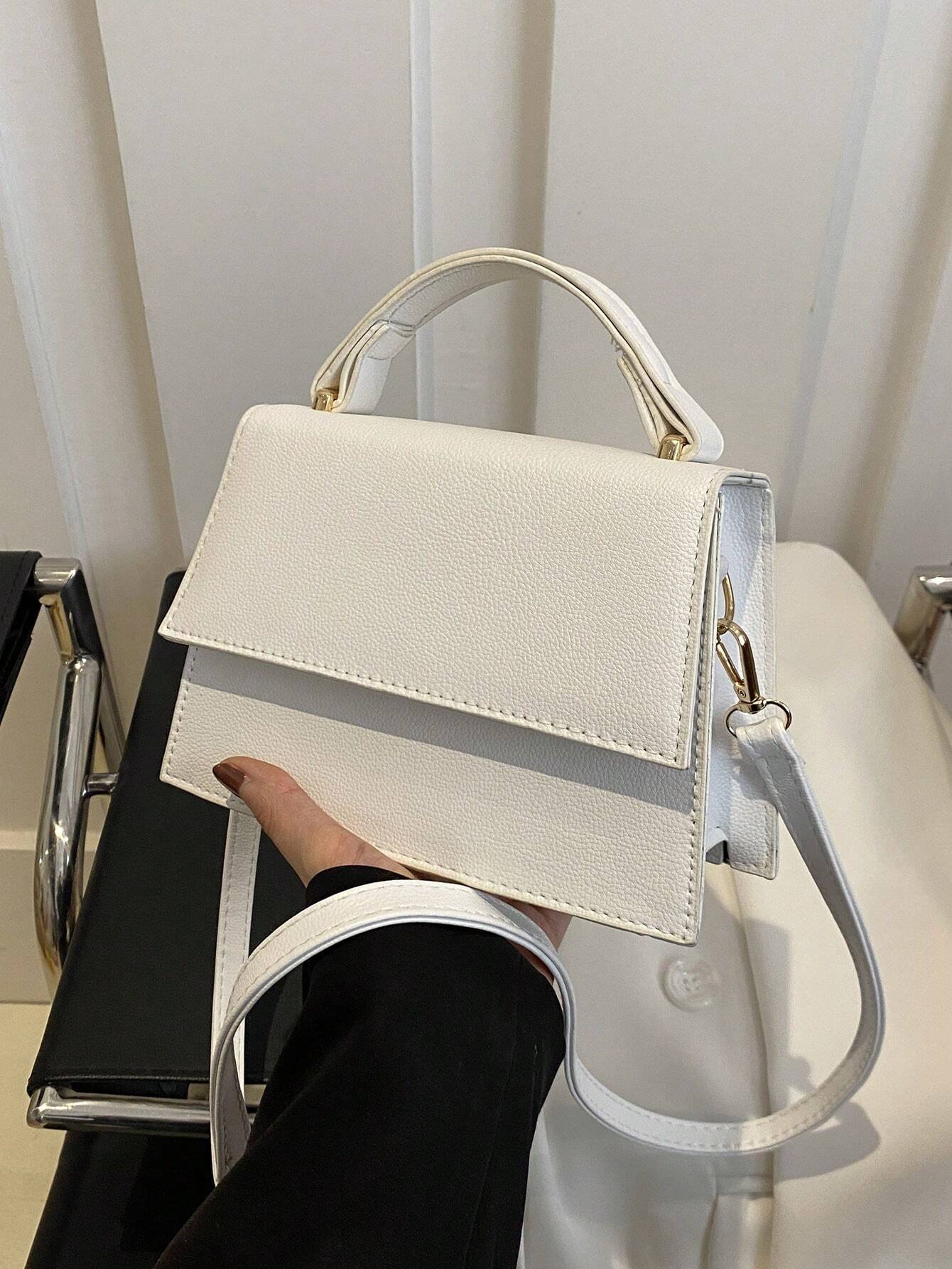 Mini Crossbody Handbag Compact Square Shoulder Bag