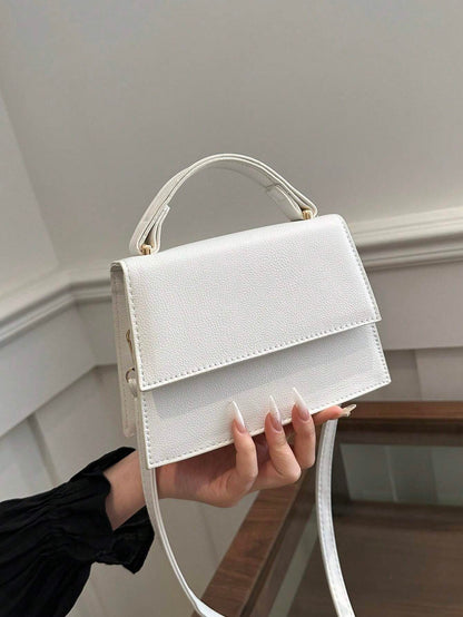 Mini Crossbody Handbag Compact Square Shoulder Bag