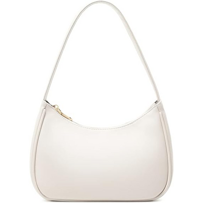 Mini Hobo Bag Zippered Compact Shoulder Handbag Lightweight Purse