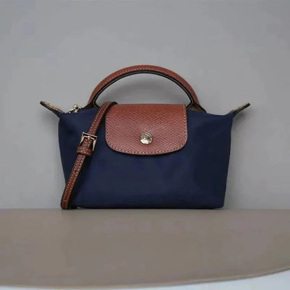 Mini Leather Shoulder Bag Compact Crossbody Handbag Womens Purse