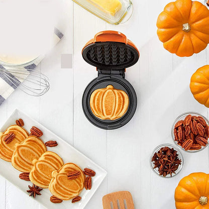 Mini Waffle Maker & Pancake Machine for Quick Breakfasts and Snacks