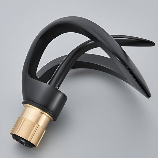 Minimalist Brass Bathroom Faucet Single Handle Basin Mixer