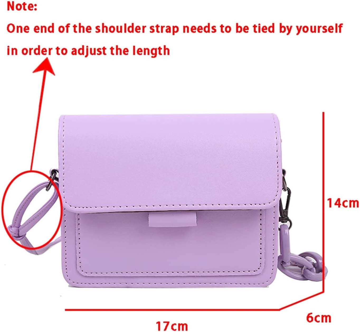 Minimalist Crossbody Shoulder Bag for Everyday Style