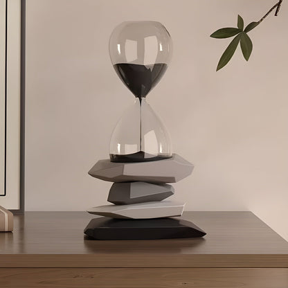 Minimalist Hourglass Sand Timer Decorative Desk Ornament