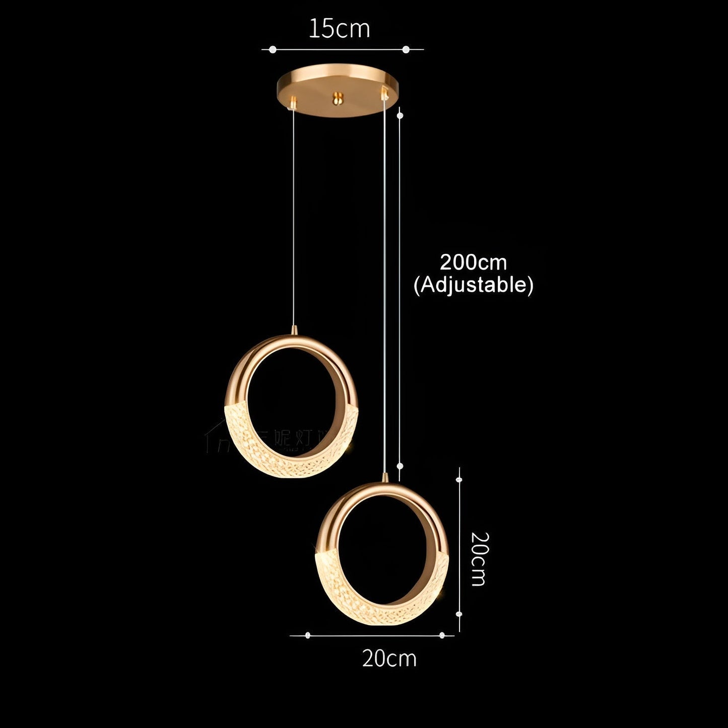 Minimalist LED Pendant Light Modern Interior Ceiling Lighting