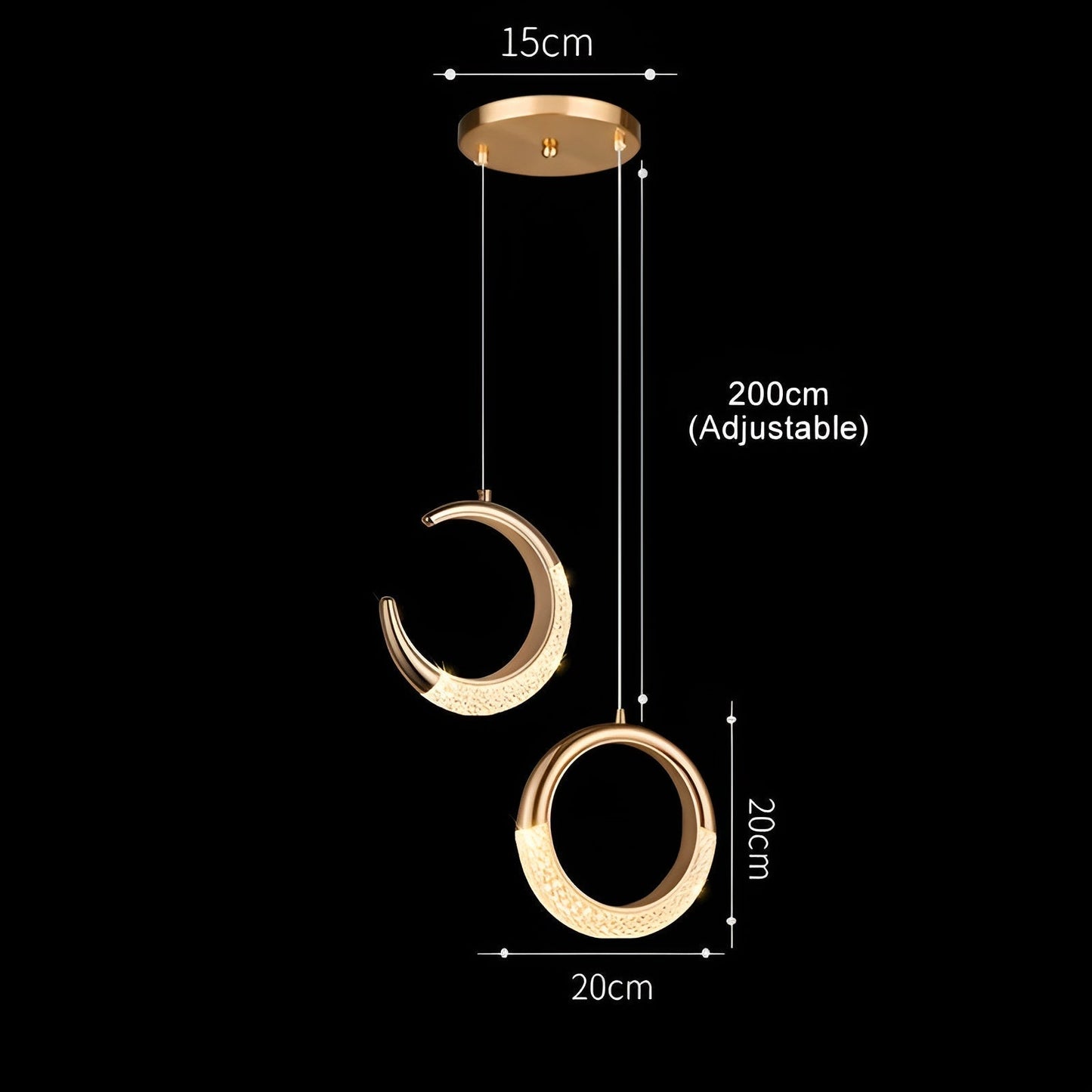 Minimalist LED Pendant Light Modern Interior Ceiling Lighting