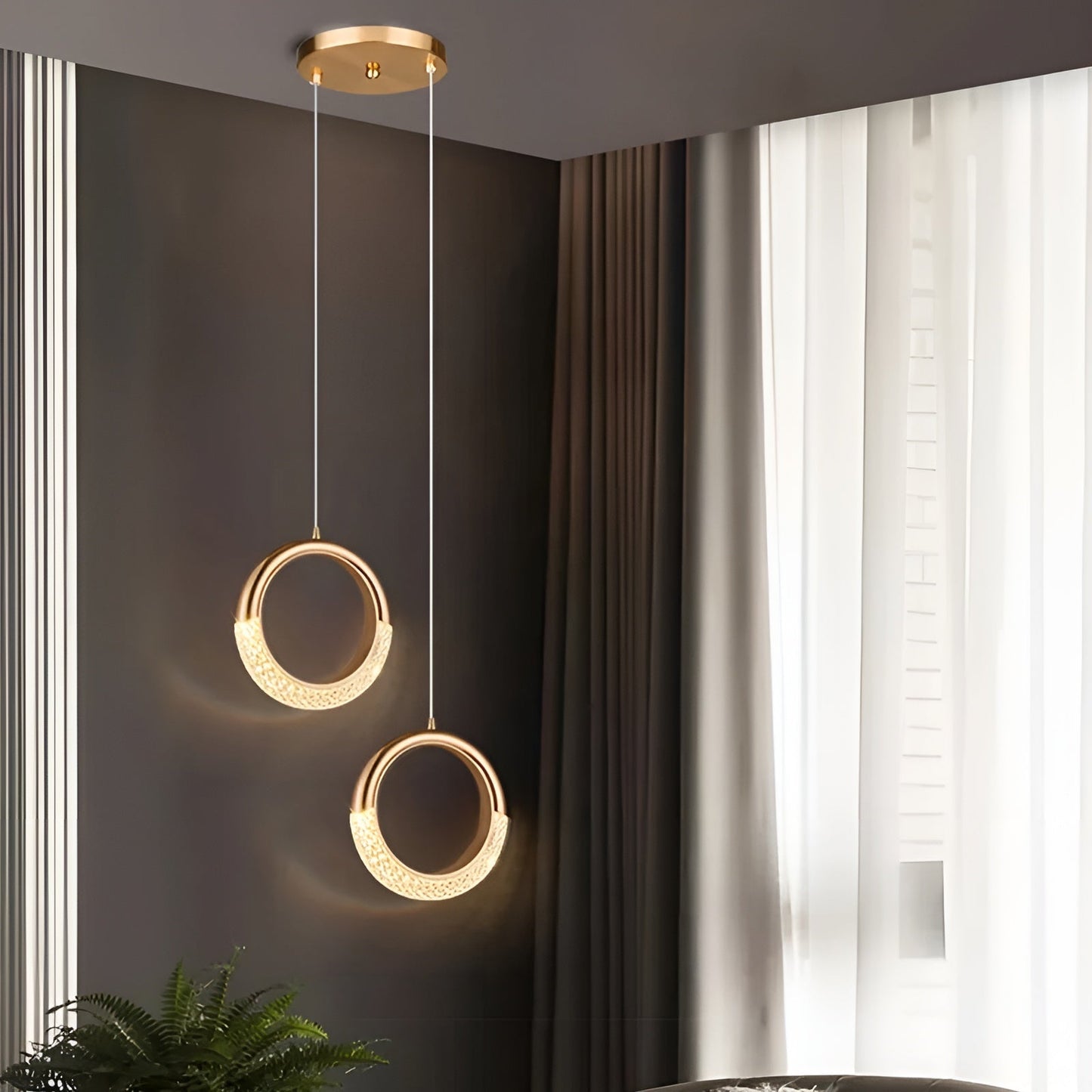 Minimalist LED Pendant Light Modern Interior Ceiling Lighting