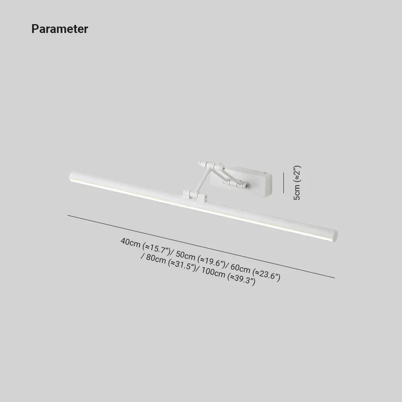 Minimalist LED Wall Light Modern Indoor Bathroom Bedroom Wall Lamp