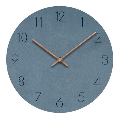 Minimalist Silent Wall Clock Modern Scandinavian Home Decor