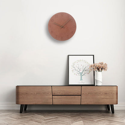 Minimalist Silent Wall Clock Modern Scandinavian Home Decor
