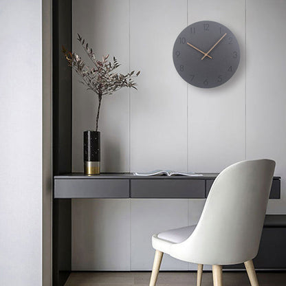 Minimalist Silent Wall Clock Modern Scandinavian Home Decor