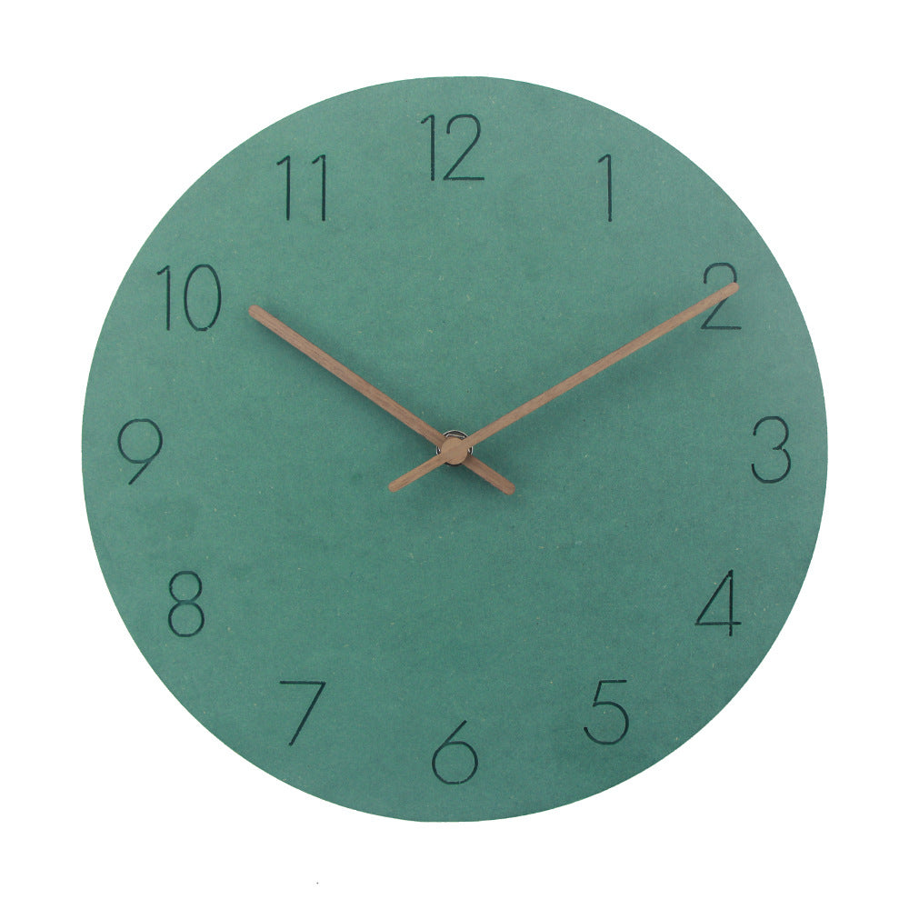 Minimalist Silent Wall Clock Modern Scandinavian Home Decor