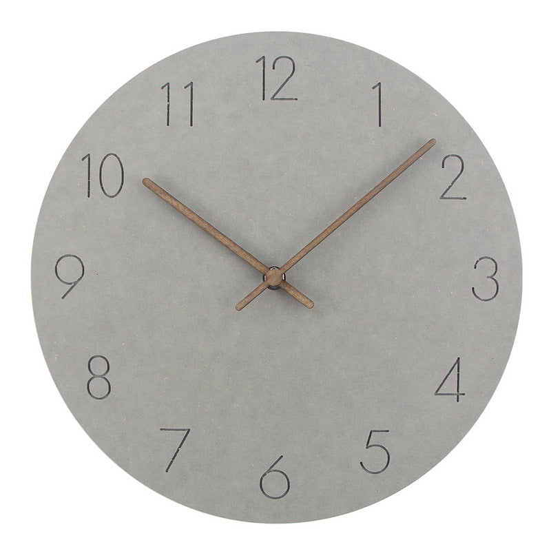 Minimalist Silent Wall Clock Modern Scandinavian Home Decor