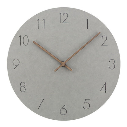 Minimalist Silent Wall Clock Modern Scandinavian Home Decor