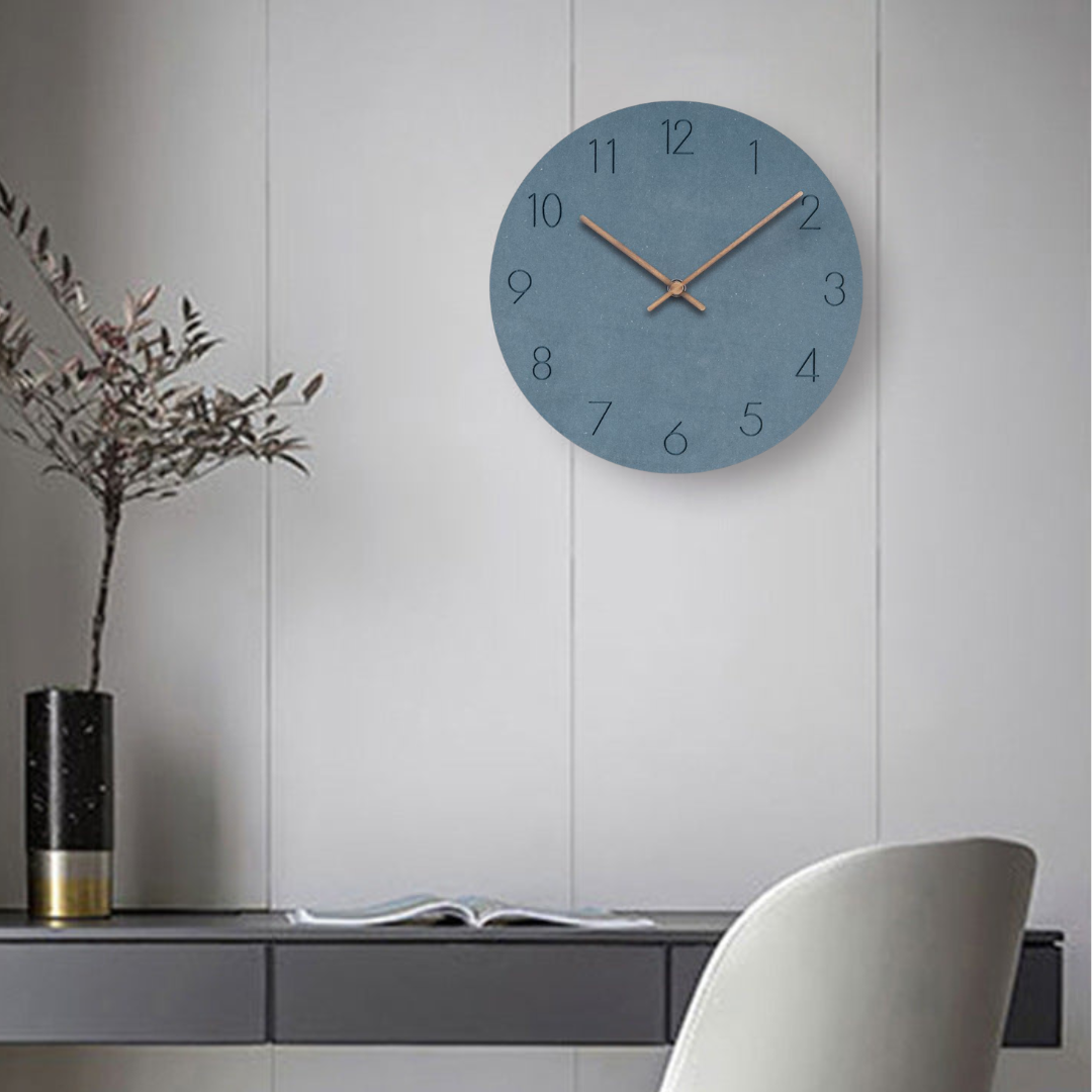 Minimalist Silent Wall Clock Modern Scandinavian Home Decor