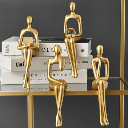 Modern Abstract Sculpture Home Decor Art Figurines
