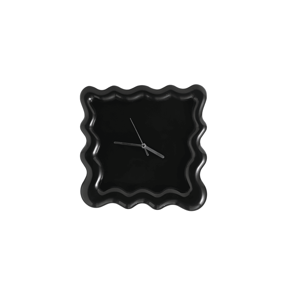 Modern Biscuit Wall Clock Silent Quartz Decorative Cream Kitchen Living Room