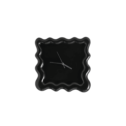 Modern Biscuit Wall Clock Silent Quartz Decorative Cream Kitchen Living Room