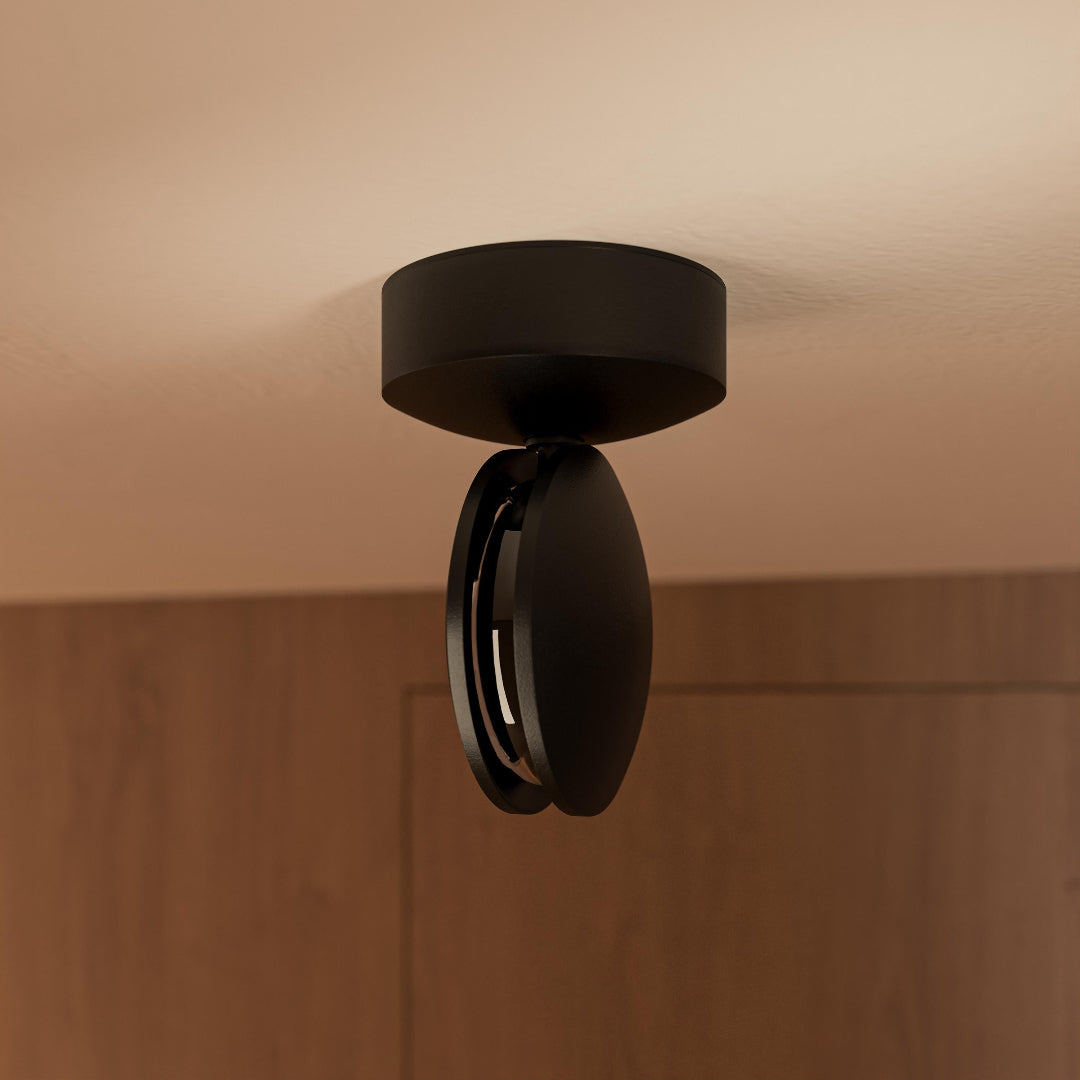 Moderne plafondspot met 360 graden verstelbare binnenverlichting