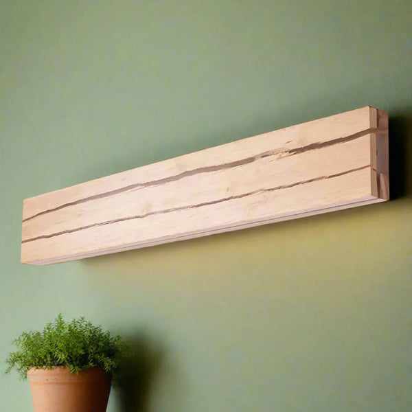 Modern Crack Wall Lamp Wooden LED Ambient Wall Light