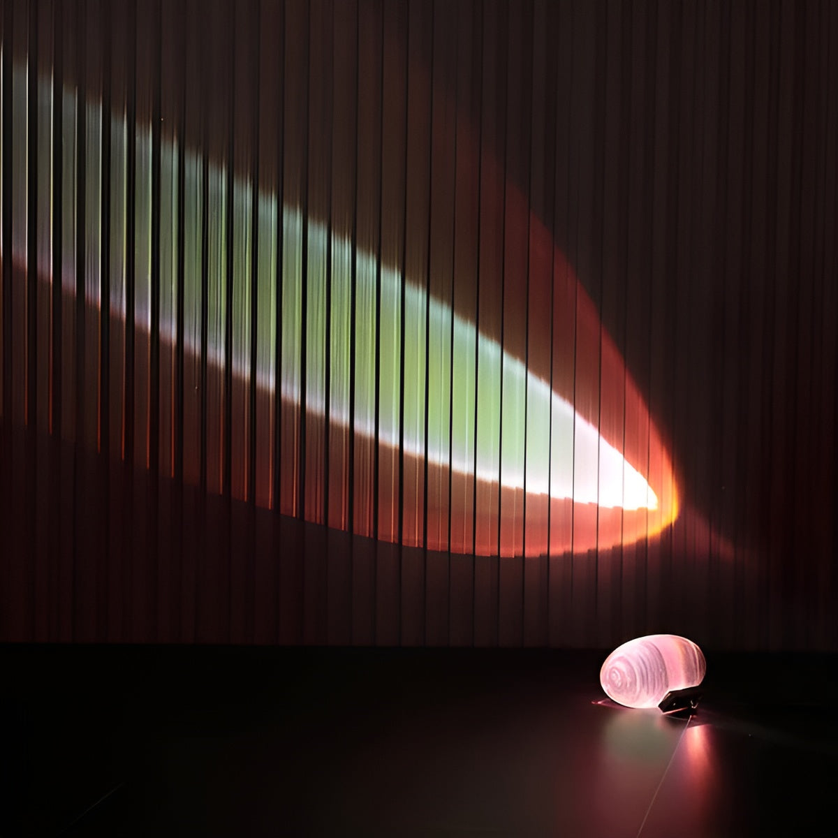 Modern Glass Table Lamp Warm Ambient Interior Lighting
