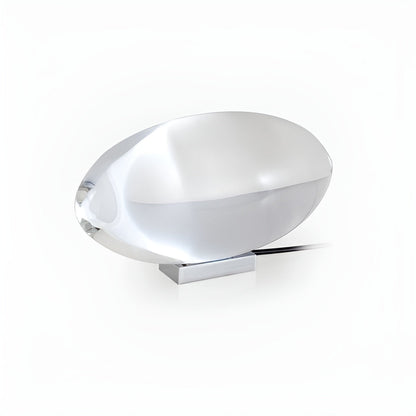 Modern Glass Table Lamp Warm Ambient Interior Lighting