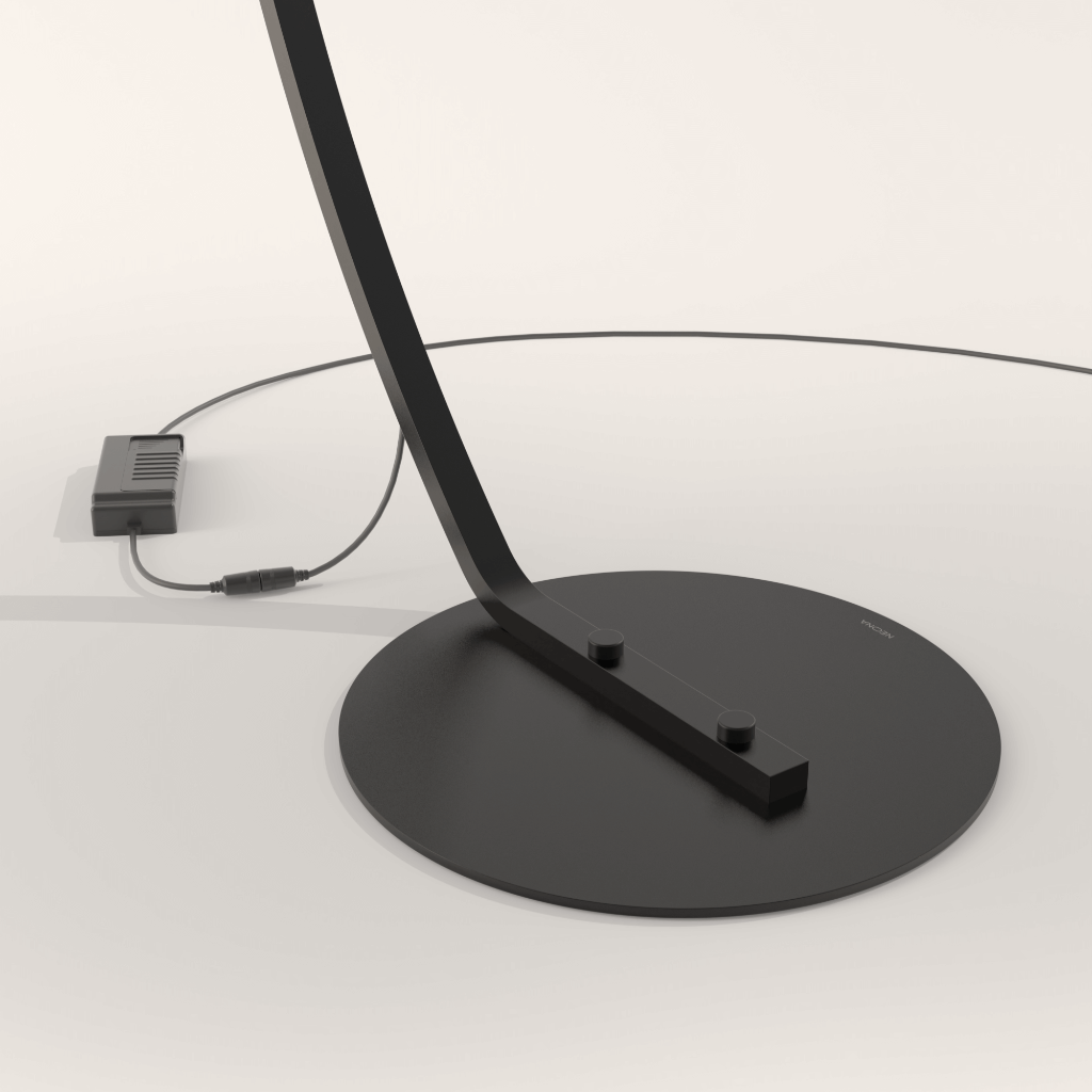 Modern LED Arc Floor Lamp with Adjustable Light