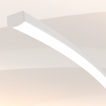Modern LED Arc Floor Lamp with Adjustable Light