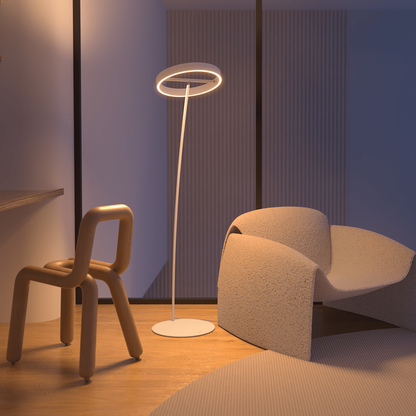 Modern LED Floor Lamp Remote Control Dimmable Adjustable Light for Living Room Bedroom