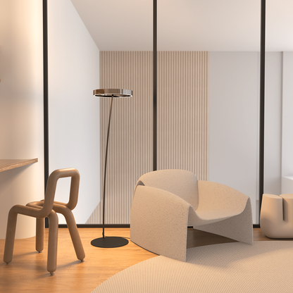 Modern LED Floor Lamp Remote Control Dimmable Adjustable Light for Living Room Bedroom