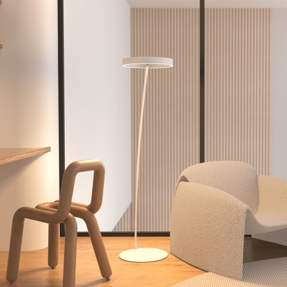 Modern LED Floor Lamp Remote Control Dimmable Adjustable Light for Living Room Bedroom