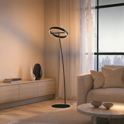 Modern LED Floor Lamp Remote Control Dimmable Adjustable Light for Living Room Bedroom
