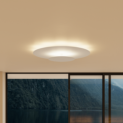 Modern LED Flush Mount Ceiling Light Low Profile Design for Bedroom Living Room and Hallway