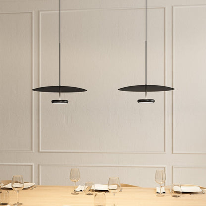 Modern LED Hanging Ceiling Light Dimmable Direct Indirect Lighting Fixture