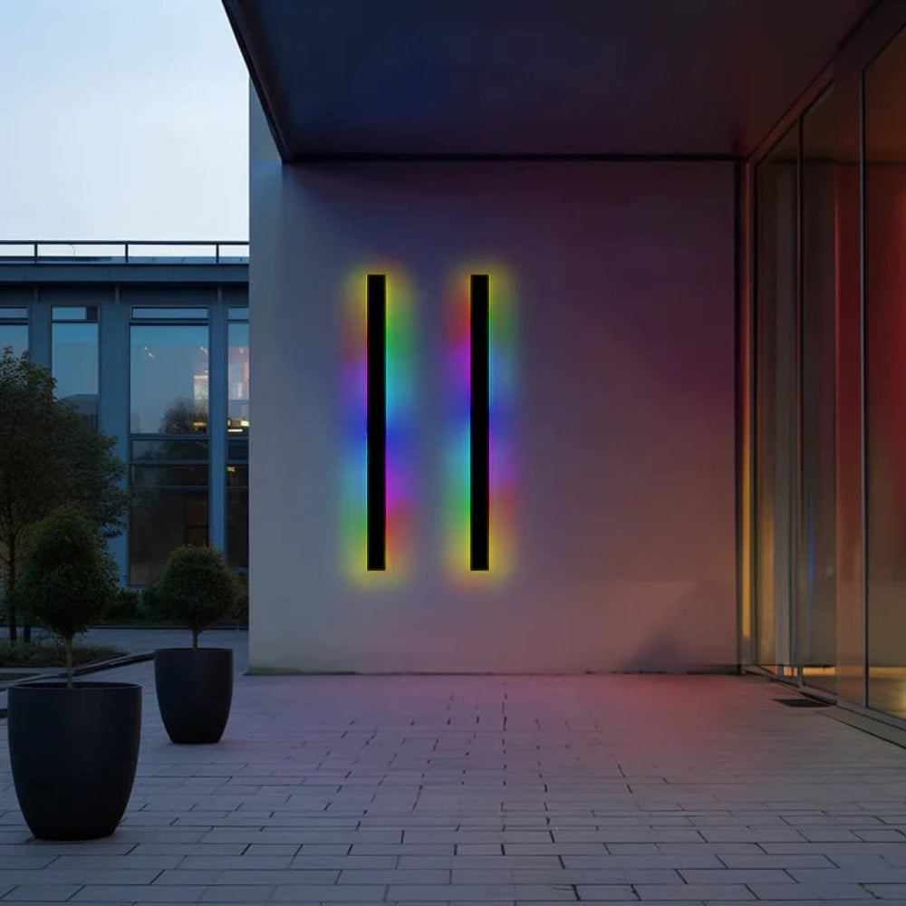 Modern LED Outdoor Wall Light Waterproof Exterior Fixture