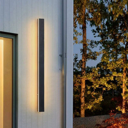 Modern LED Outdoor Wall Light Waterproof Exterior Fixture