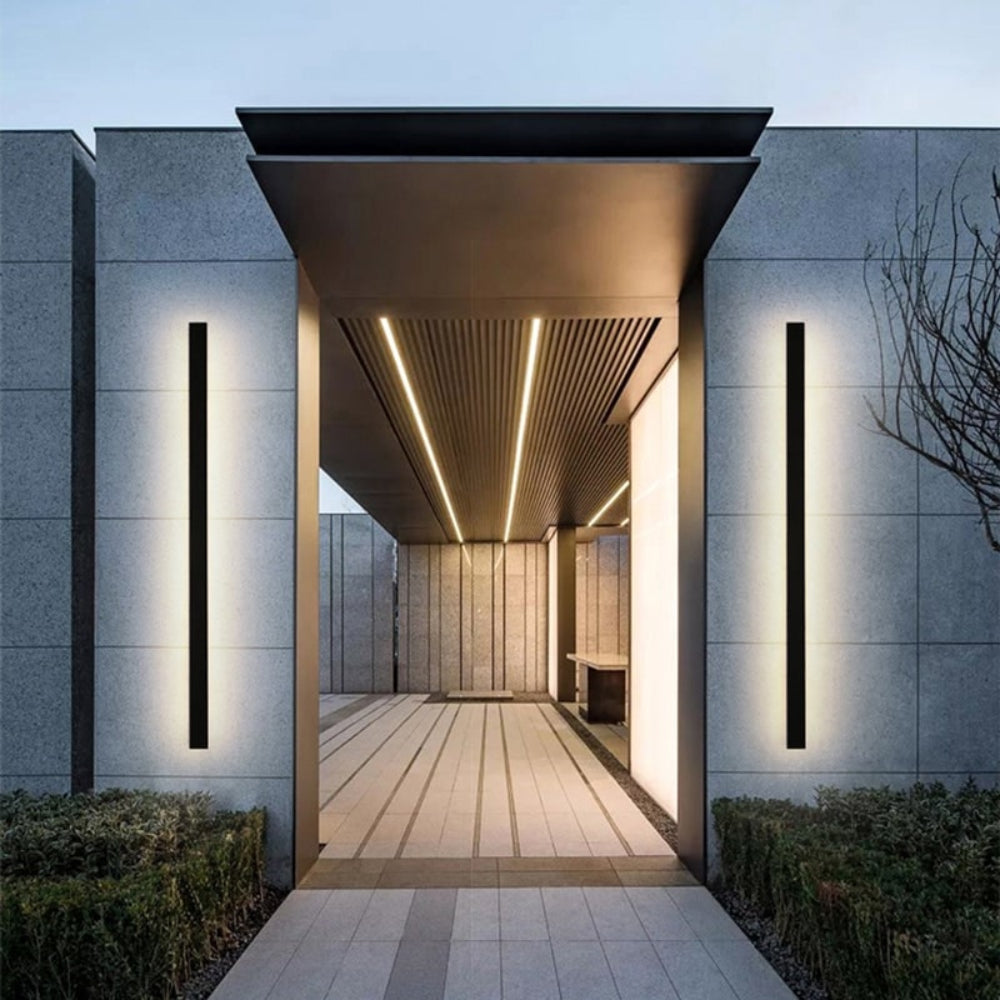 Modern LED Outdoor Wall Light Waterproof Exterior Fixture
