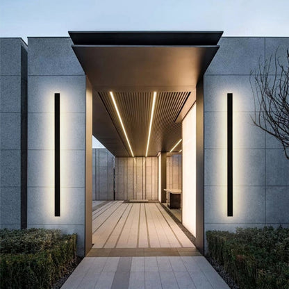 Modern LED Outdoor Wall Light Waterproof Exterior Fixture