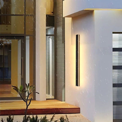 Modern LED Outdoor Wall Light Waterproof Exterior Fixture
