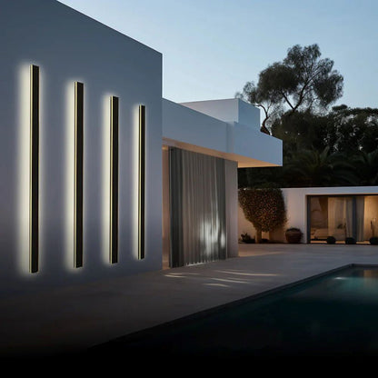 Modern LED Outdoor Wall Light Waterproof Exterior Fixture
